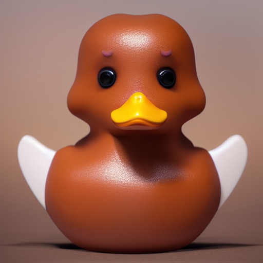 duck #507 | A cute little blend of gingerbread duck and rubber ducky cookie, professional, majestic, trending on ArtStation, trending on CGSociety, volumetric lighting, masterpiece, intricate, elegant