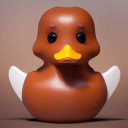 duck #506 | A cute little blend of gingerbread duck and rubber ducky cookie, professional, majestic, trending on ArtStation, trending on CGSociety, volumetric lighting, masterpiece, intricate, elegant