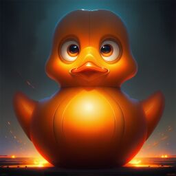 duck #963 | A quirky happy pink blend of duck and alien duck dressed like a alchemist, sci-fi, science fiction, cyberpunk, fluffy, Marc Simonetti, Thomas Nast, cyberpunk cyborg, sci - fi