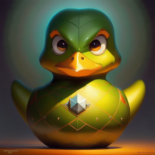 duck #921 | A pessimistic fearful green blend of duck and creature dressed like a wizard, horror movie style, spikey, Anato Finnstark, Don Bluth, cosmic energy, colorful, painting burst, symmetrical face