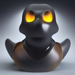 duck #392 | A blend of fierce warrior, ninja and rubber duck, professional majestic oil painting, 3d render, cgi