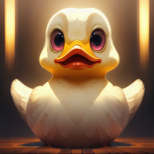 duck #862 | A sophisticated pensive rainbow blend of duck and creature dressed like a judge, fantasy movie setting, lotr, shiny, Juhani Jokinen, Walt Disney, cosmic energy, colorful, painting burst