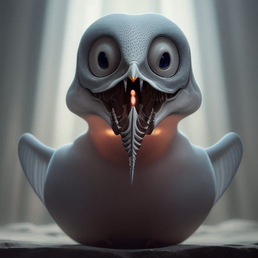 duck #519 | Bird bones, professional, majestic, trending on CGSociety, volumetric lighting, masterpiece, intricate, elegant, highly detailed, digital painting, artstation, concept art, smooth, sharp focus