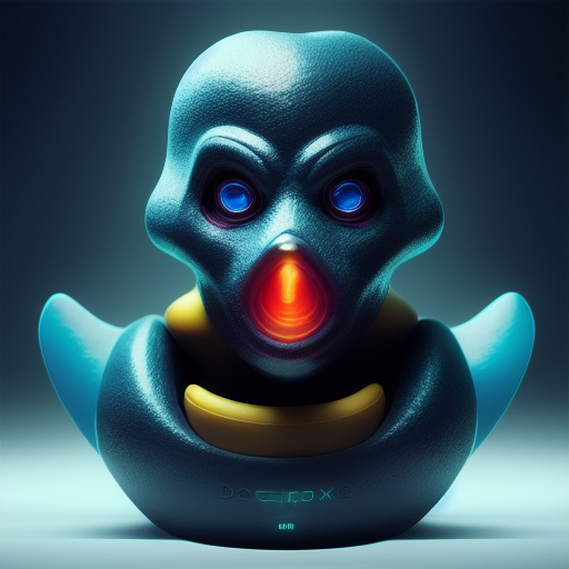 duck #485 | A picture of arnold schwarzenegger as a blend of bird and rubber duckie with a beak, rubber toy, plastic toy, very cute, professional, majestic, 3d render, cgi, cosmic energy, colorful