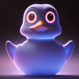 duck #687 | A rubber duck, tiny toy, animated movie character, soft smooth lighting, 3d fluffy, closeup cute and adorable, cute big circular reflective eyes, long fuzzy fur, Pixar render