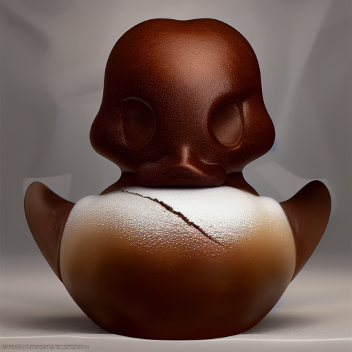 duck #510 | A french pastry, delicious, food, pastry, baked, professional, majestic, trending on ArtStation, trending on CGSociety, volumetric lighting, masterpiece, intricate, elegant, highly detailed