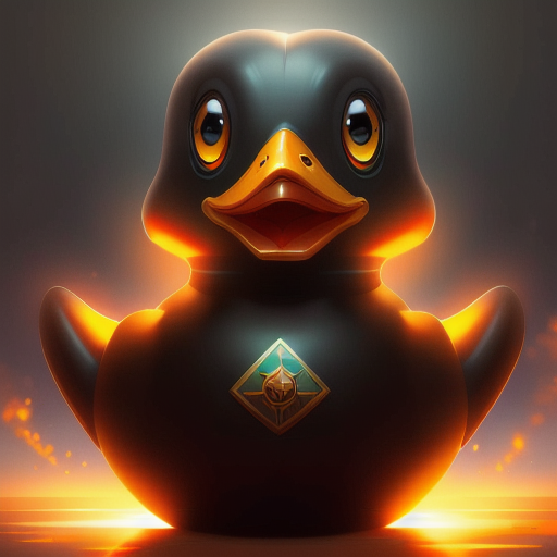 duck #907 | A charming surprised black blend of duck and rubber duck dressed like a soldier, from an adventure movie, matte, Anato Finnstark, TheOdd1sOut, masterpiece, colorful, painting burst