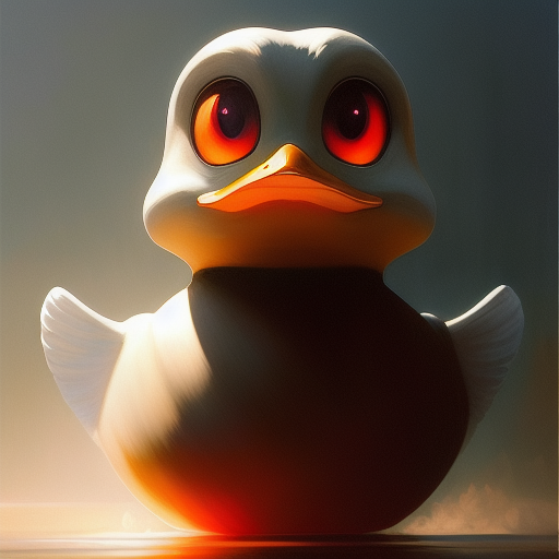 duck #341 | Photo of angry duck, masterpiece, colorful, painting burst, dramatic lighting, tone mapped, intricate, elegant, highly detailed, digital painting, artstation, concept art, smooth, sharp focus