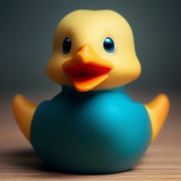 duck #637 | Photo of old anthropomorphic elder blend of ducky and baby chick, fictional character