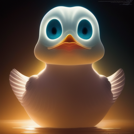 duck #339 | Photo of ghost duck, masterpiece, colorful, painting burst, dramatic lighting, tone mapped, intricate, elegant, highly detailed, digital painting, artstation, concept art, smooth, sharp focus