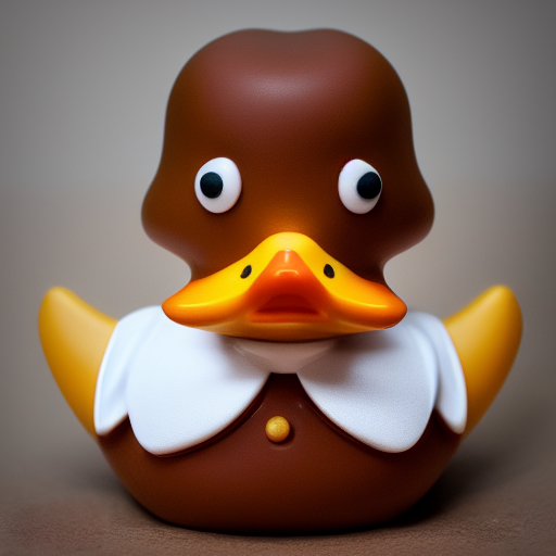 duck #509 | A cute little blend of gingerbread duck and rubber ducky cookie, professional, majestic, trending on ArtStation, trending on CGSociety, volumetric lighting, masterpiece, intricate, elegant