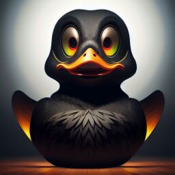 duck #979 | A goofy angry black blend of duck and statue dressed like a fighter, from an action movie, spikey, Christian Schloe, Alex Hirsch, cyberpunk cyborg, sci - fi