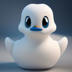 duck #626 | Adorable rubber ducky, 3d fluffy, closeup cute and adorable, cute big circular reflective eyes, 3d character, animated movie character, render, cinematic smooth, intricate detail, cinematic