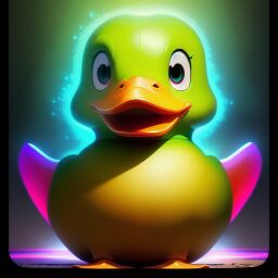 duck #957 | A cheerful angry green blend of duck and duckie dressed like a police, fantasy movie setting, lotr, spikey, Juhani Jokinen, J. G. Quintel, cyberpunk cyborg, sci - fi