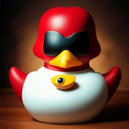 duck #372 | Photo of a pirate rubber ducky with an eye patch, masterpiece, painting